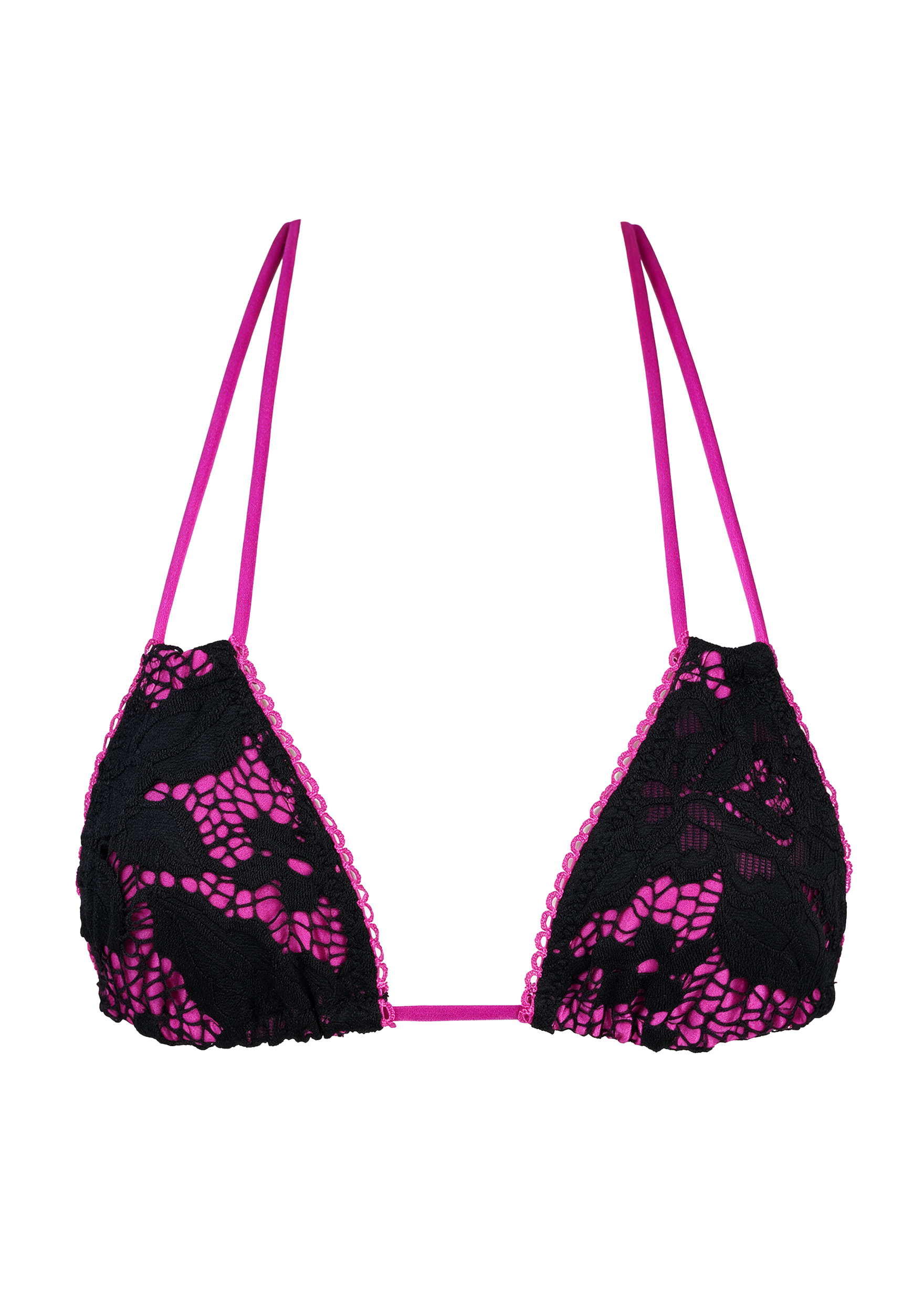 Cleo Wild Berry Lace Top