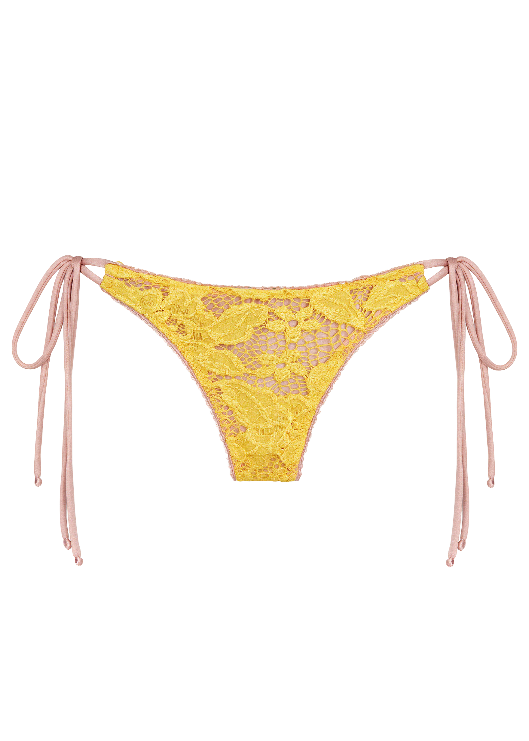 Cleo Pink Mango Lace Bottom